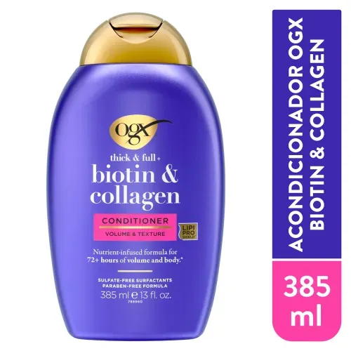 Acondicionador Organix Colageno Y Biotina -385ml