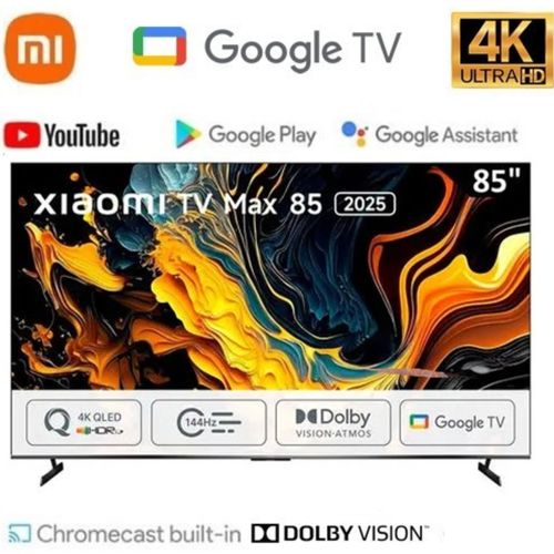 Pantalla Xiaomi smart tv 85 pulgadas 4K QLED googletv WIFI BT