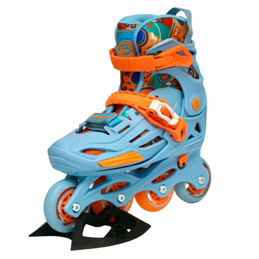 Patín línea Weiqiu Kids azul m