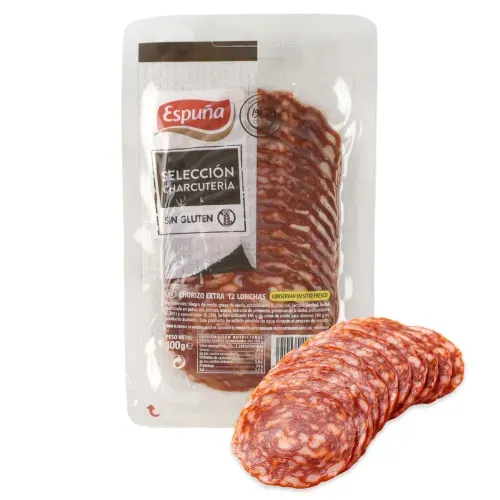 Emb Chorizo Lonjas Espuna Paq 100g