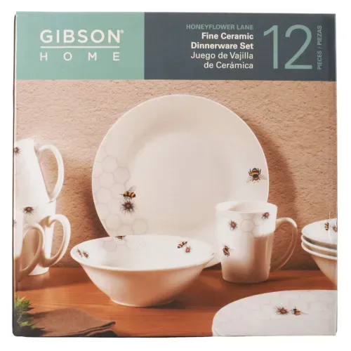 Vajillas Gibson Home Gh Set De Vajilla De Ceramica 12pzs