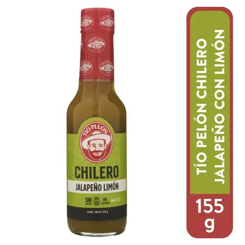 Chilero TÍO PELÓN Jalapeño Limón -155 g