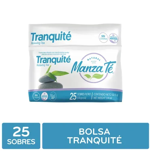 Té Tranquité Manza Té bolsa 25 Uds - 32.5 g