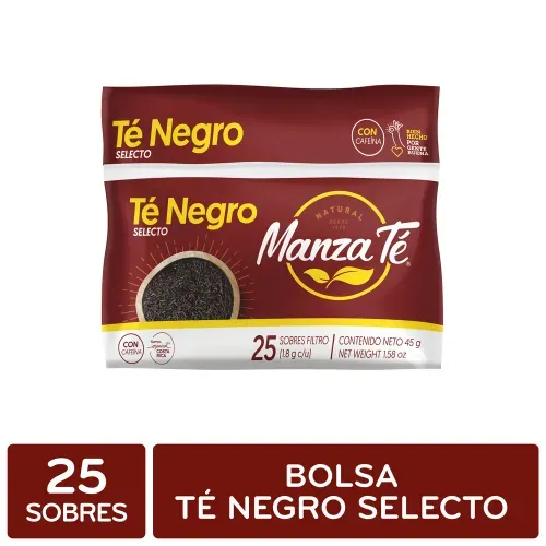 Té Negro Manza Té bolsa 25 Uds - 45 g