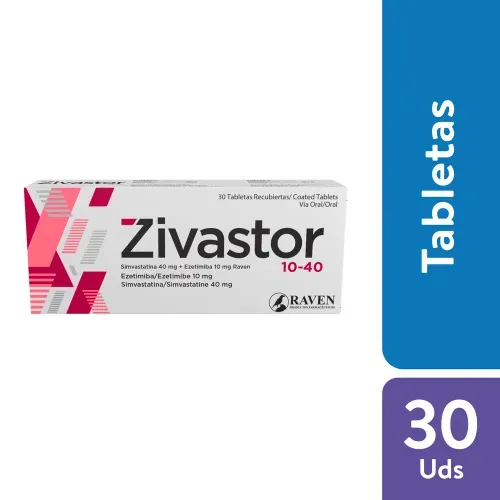 Zivastor 10Mg 40Mg Tab