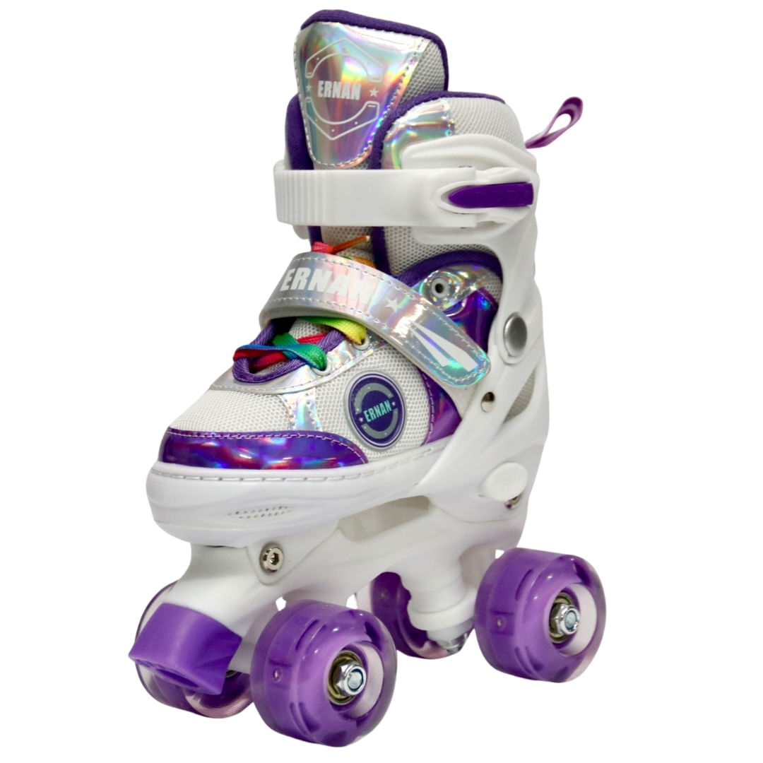 Patín Skate World tradicional Ernan morado m