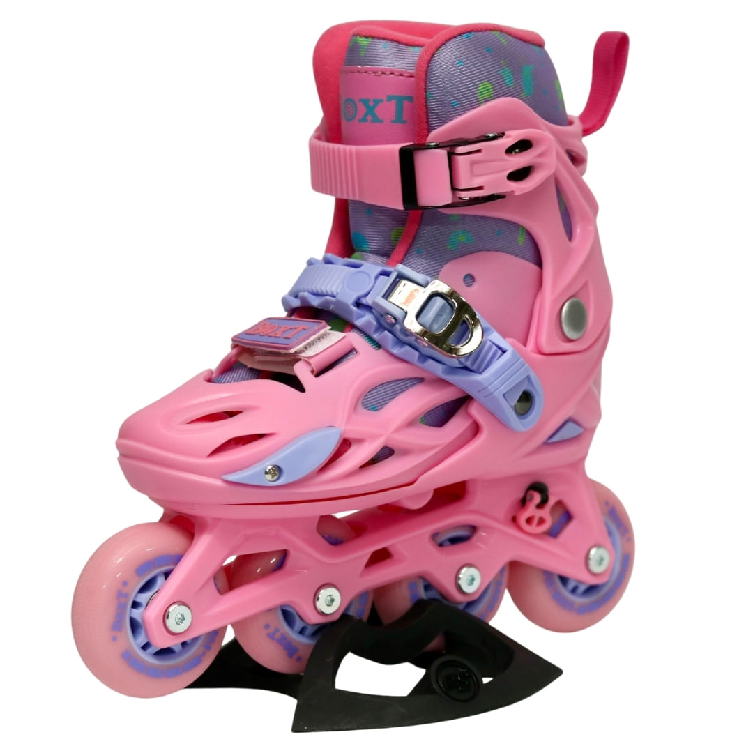 Patín Skate World línea Boxt rosa m