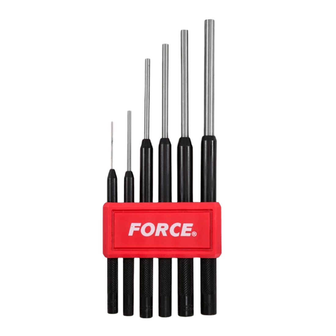 Juego 6 punzones botadores 2-8mm FORCE