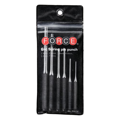 Juego 6 punzones botadores 1.9-7.9 mm, 90-150 mm-l FORCE