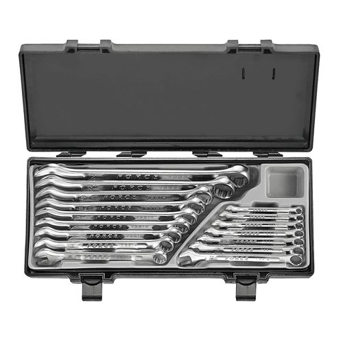 Juego 16 llaves combinadas con estuche 6-24mm FORCE