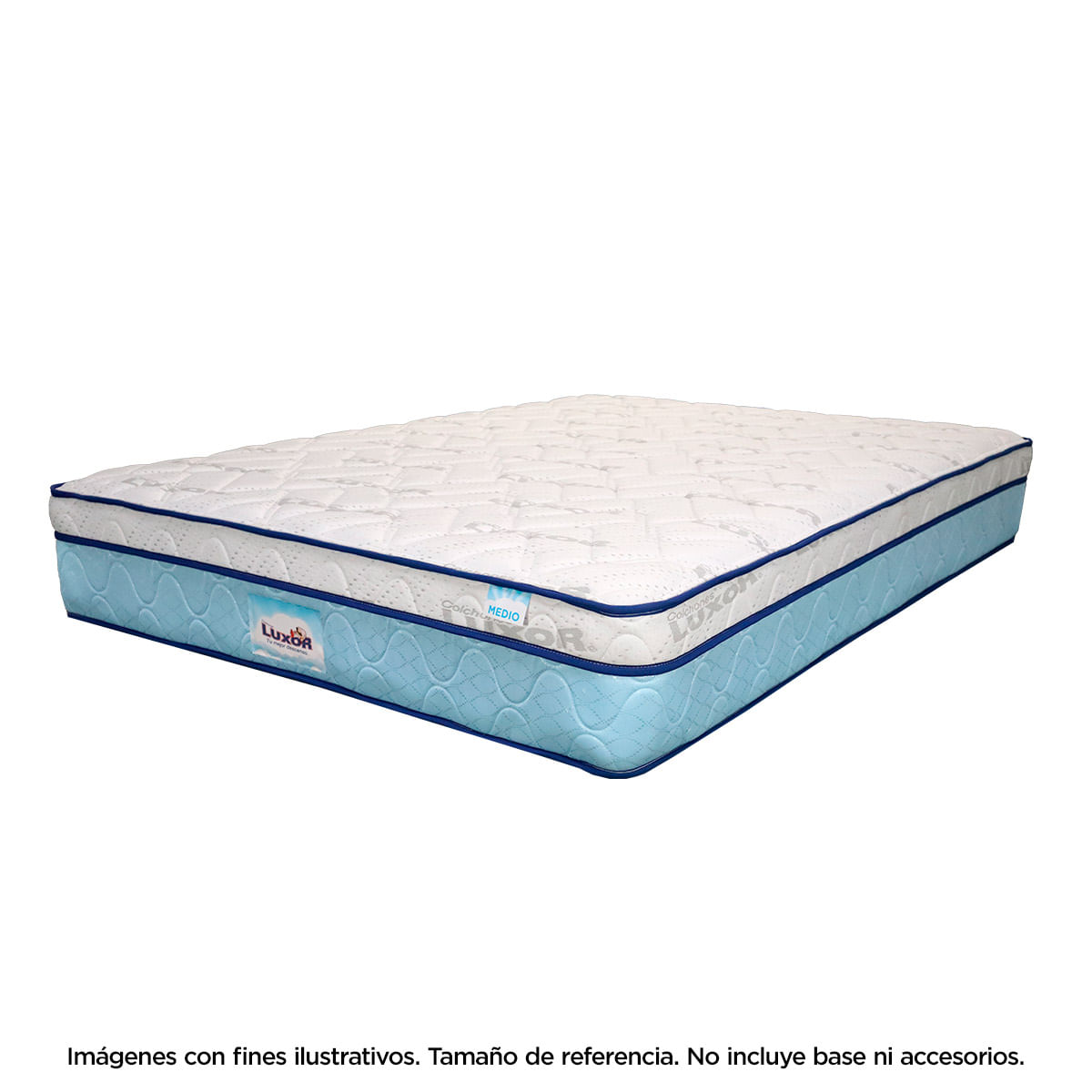 Colchón Luxor Antiestres One Pillow-Queen sin base