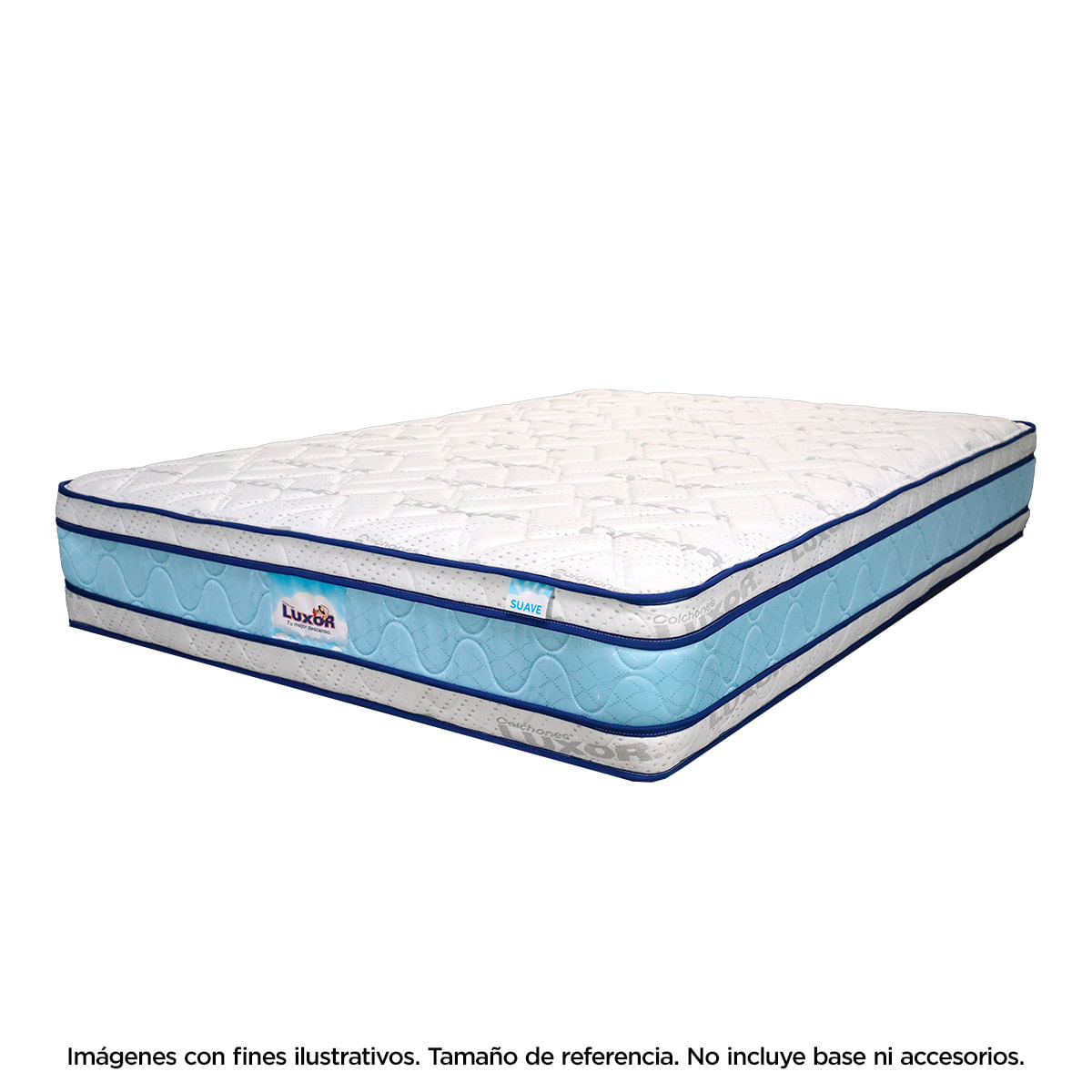 Colchón Luxor Antiestres Doble Pillow-King sin base