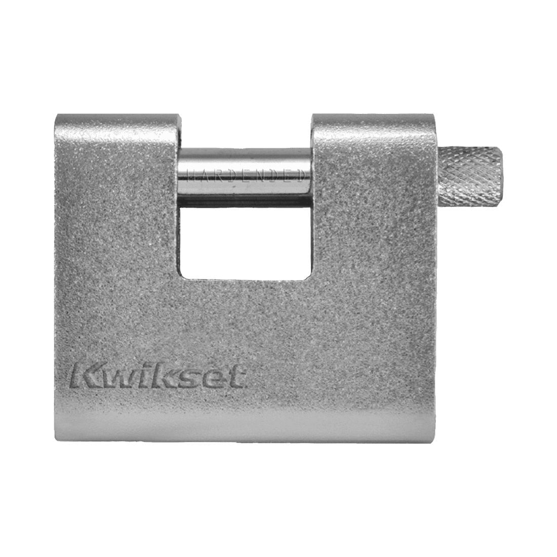 Candado bayoneta anticizalla blindado latón macizo KWIKSET 90mm en blíster