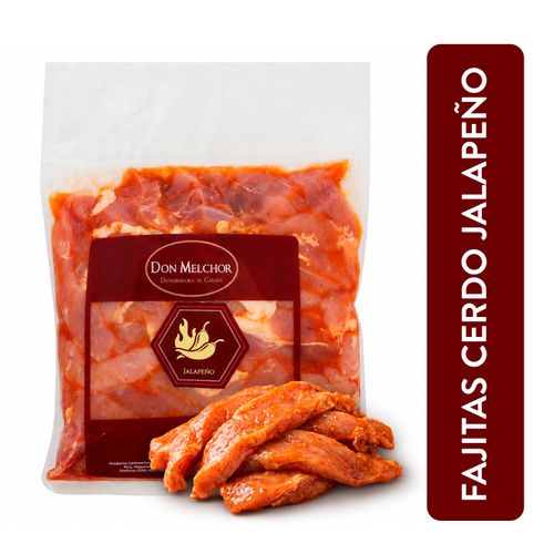 Fajitas de cerdo jalapeño Don Melchor – 800 g