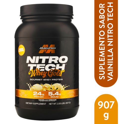 Nitro Tech Gold Vai 2lb 907 Unidad