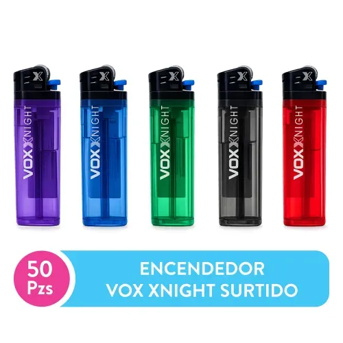 Encendedor VOX XNight Multipropósito Colores Surtidos - 1 Ud