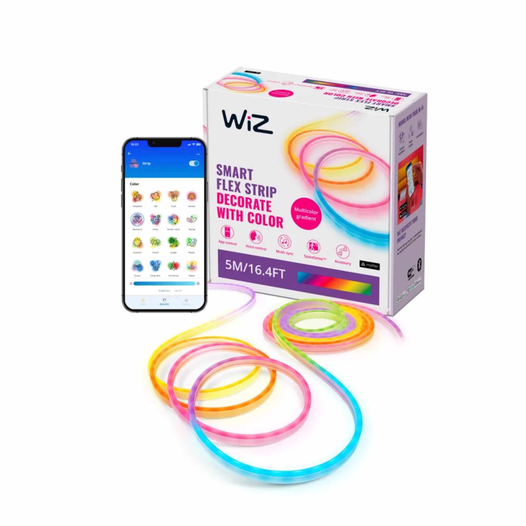 WiZ Tira LED Neon RGBIC 5m Type-