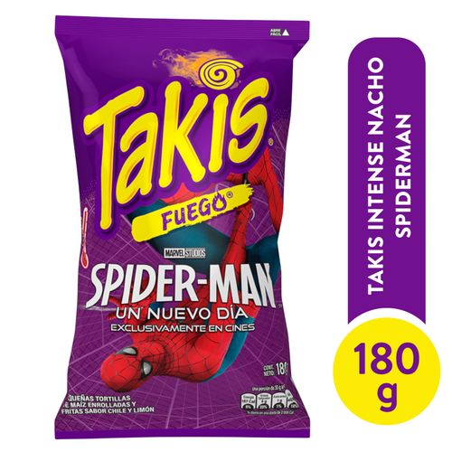 Takis Intense Nacho Spiderman 180 g
