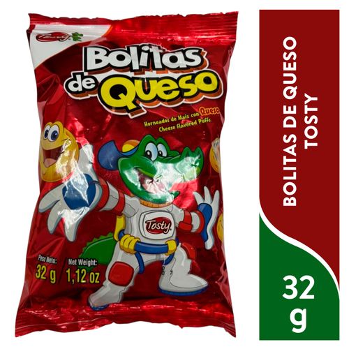 Bolita De Queso Tosty 32 Gr