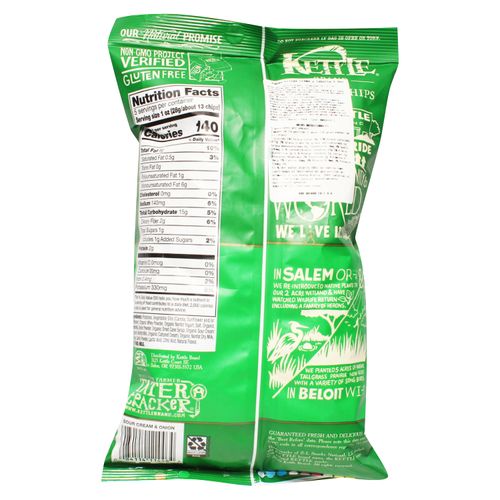 Papa Kettle Cebollaycrema Bolsa 141g Unidad