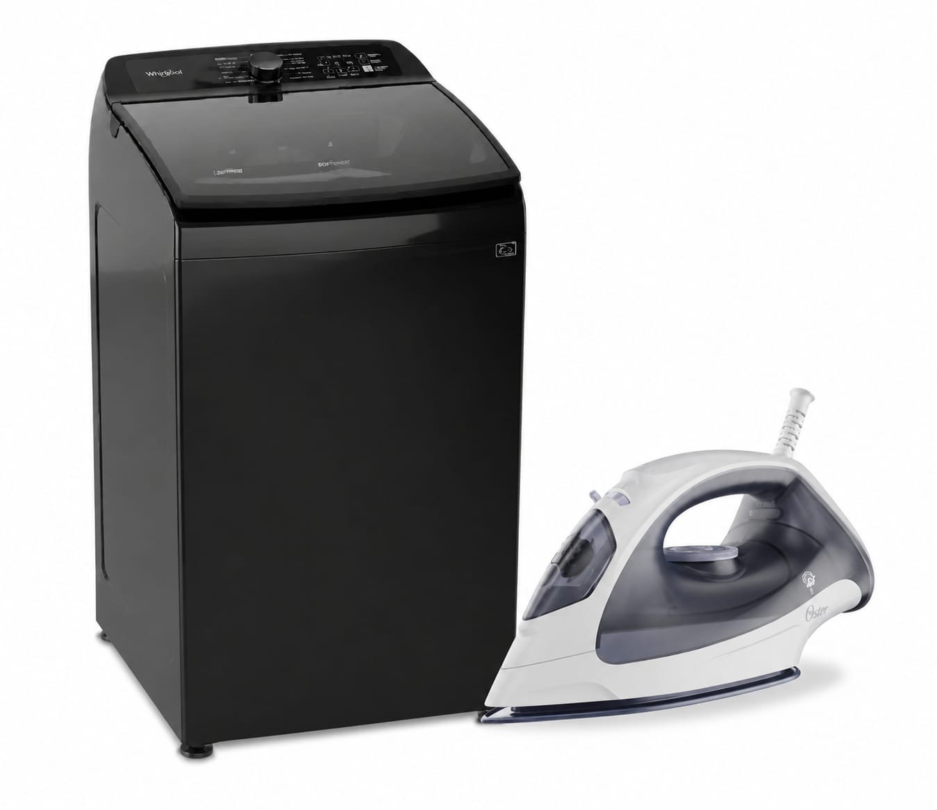 Combo Lavadora Whirlpool Carga Superior 20KG WW20WNAHLA más Plancha Oster GCSTBS3802