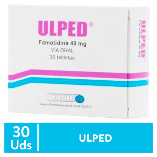 Ulped 40 mg x 30tab Unidad