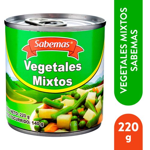 Vegetales Sabemas Mixtos - 220 g