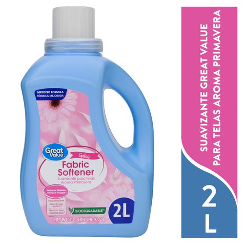 Suavizante Great Value Para Telas Aroma Primavera - 2 L