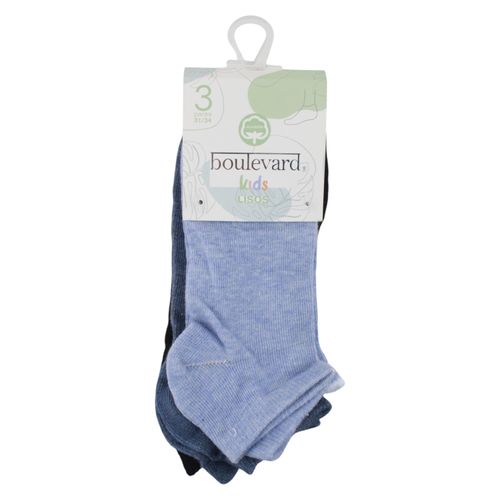 Calcetas Nno 3pk Casual Crew Sock