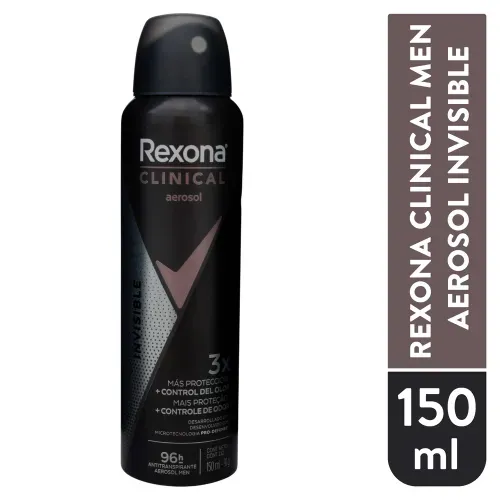 Rexona m Clin Deo Aer Inv 12x150ml