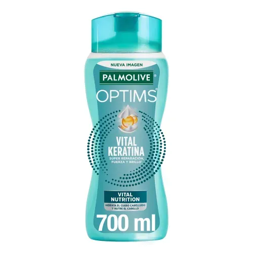 Shampoo Palmolive Optims Vital Nutrition con Vital Keratina - 700 ml