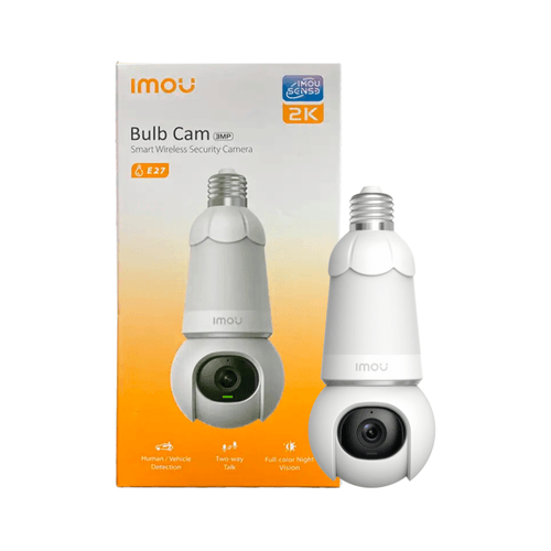 Cámara de seguridad IMOU WiFi en forma de bombillo de 3MP