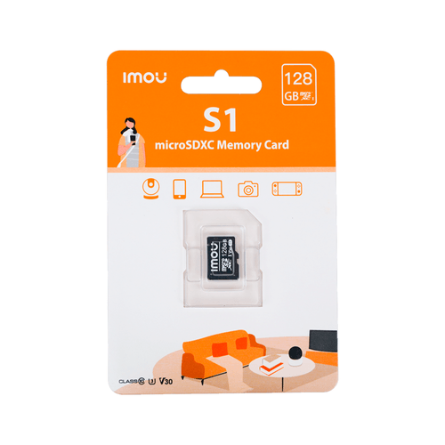 Tarjeta de grabación Micro SD IMOU de 128GB