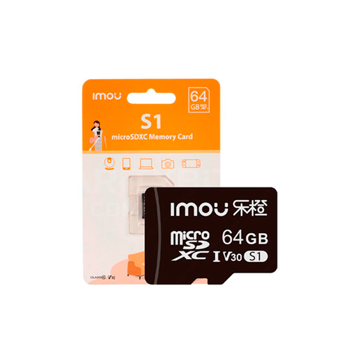 Tarjeta de grabación Micro SD IMOU de 64GB