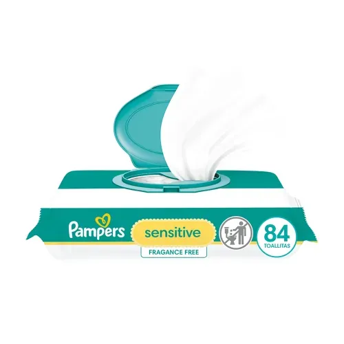 Toallitas Húmedas Pampers Sensitive - 84 Uds