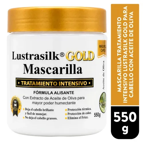 Mascarilla Lustrasilk Aceite Oliva 550g
