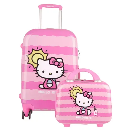 Set De 2 Maletas Hello Kity