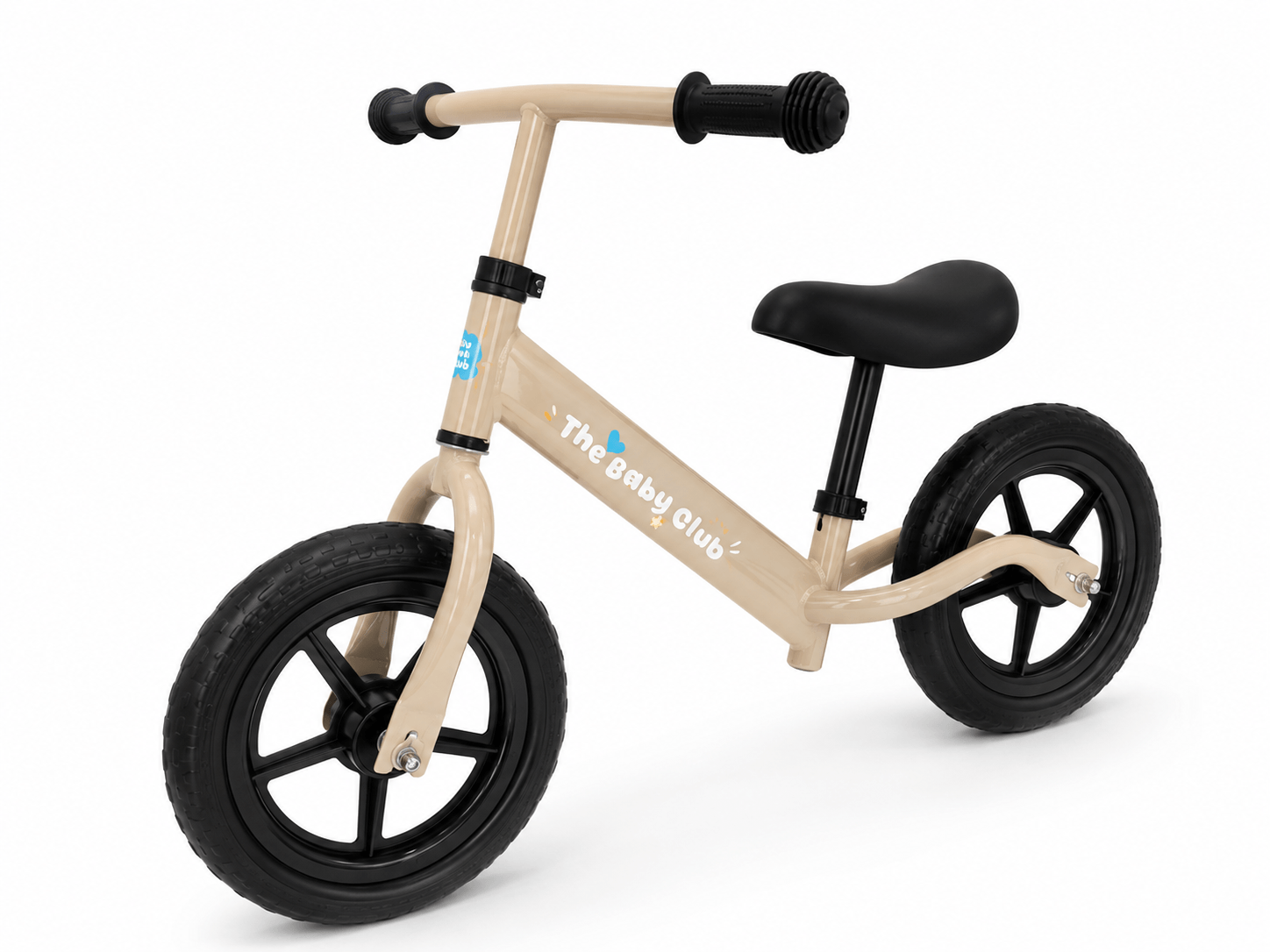 Bicicleta de equilibrio para niños de 2 a 5 Años sin pedales 9 niveles de ajuste gris