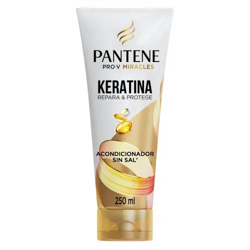 Acondicionador Pantene Pro-V Miracles Keratina Repara Protege - 250 ml
