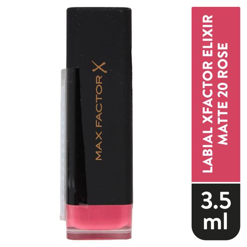 Labial Xfactor Elixir Matte 20Rose 3.5Ml