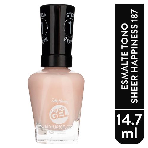 Esmalte Sally Hansen Miracle Gel 187 Esmalte Sally Hanseneer Happiness