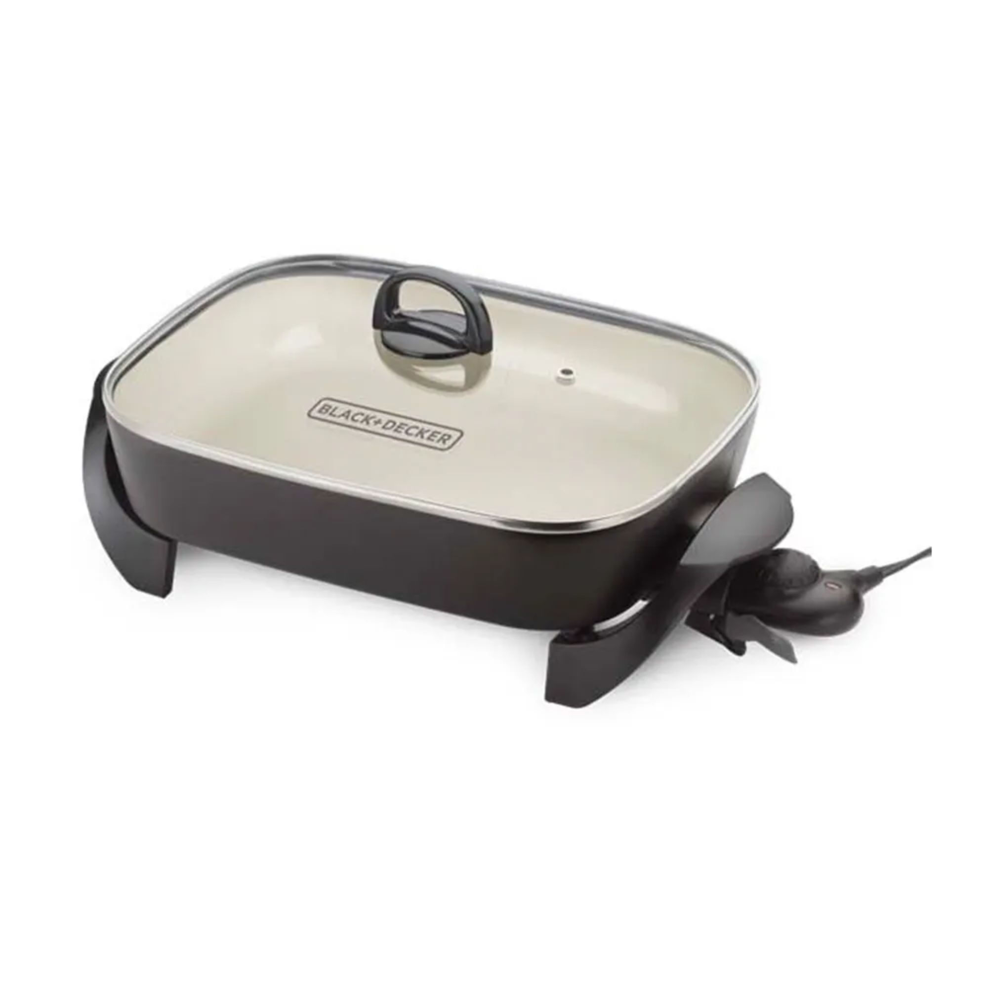 Black + decker sartén eléctrico cerámica 15 pulgadas SKG603