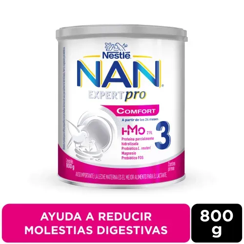 NAN® EXPERTPRO COMFORT 3 Lata - 800 g-Precio indicado por form.inf.comfort