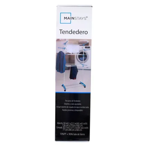 Tendedero Mainstays de tres pisos