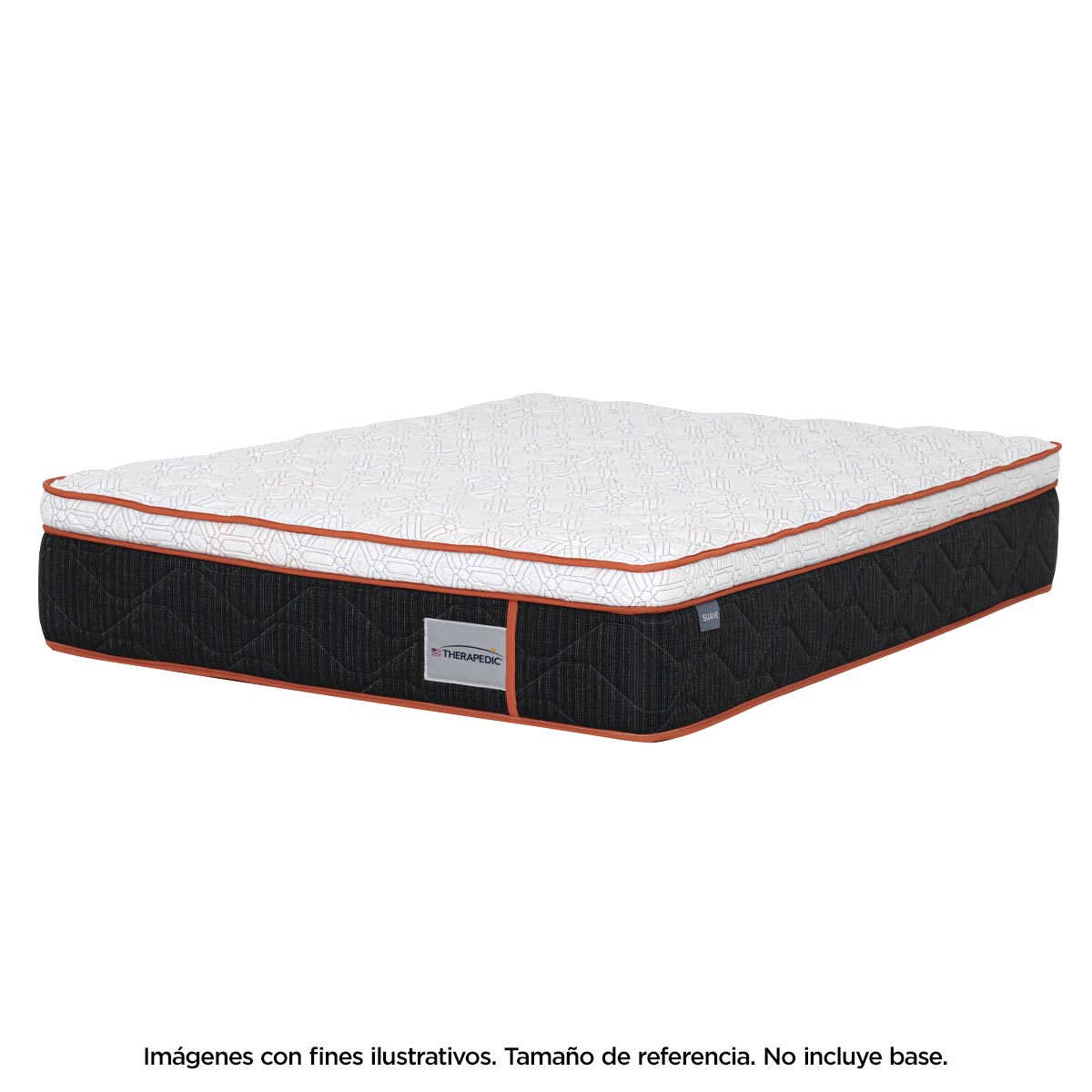 Colchón Therapedic Sleep Fitness Comfort-Matrimonial Sin Base