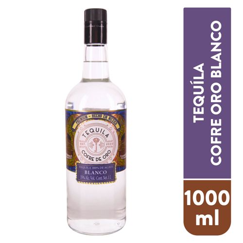 Tequila Cofre Oro Blanco - 1000 ml