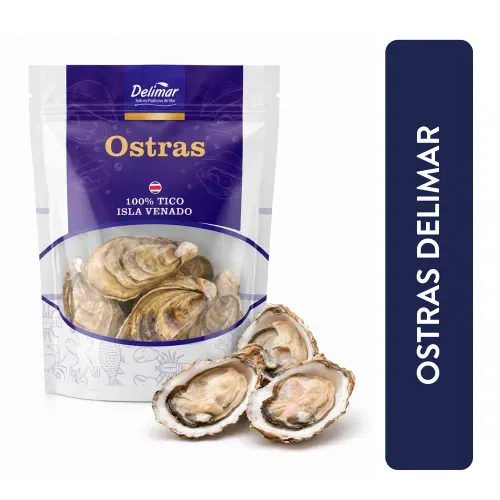 Ostras Delimar, Empacada - 500 g