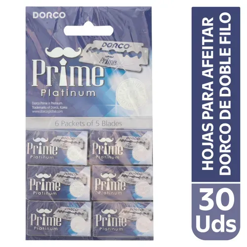 6 Pack Hojas Para Afeitar Dorco Doble Filo