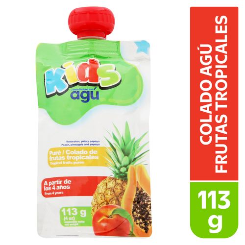 Colado Agú súper amigos sabor frutas mixtas - 113 g