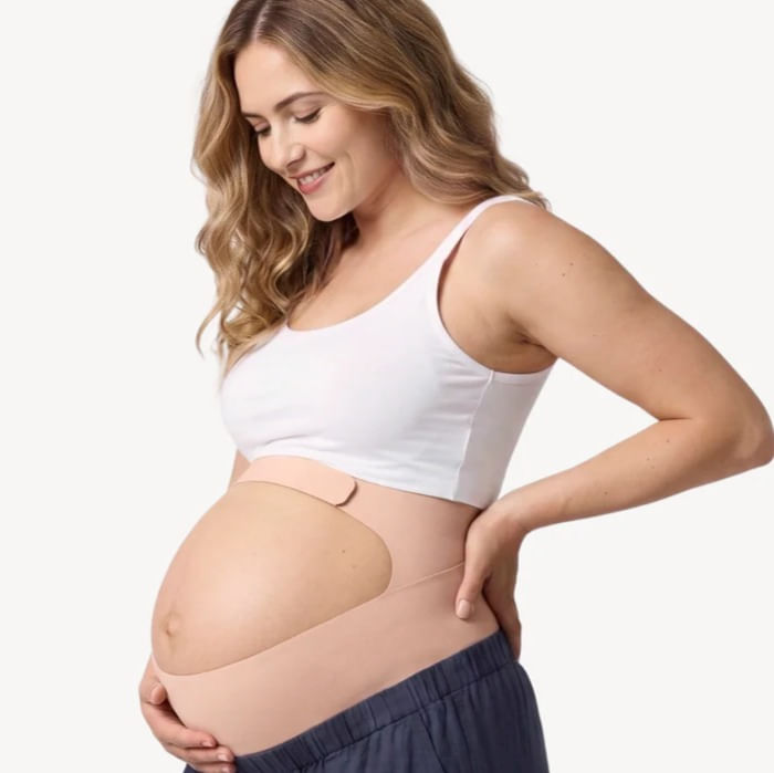 Faja de maternidad de una sola pieza Momcozy color beige talla M